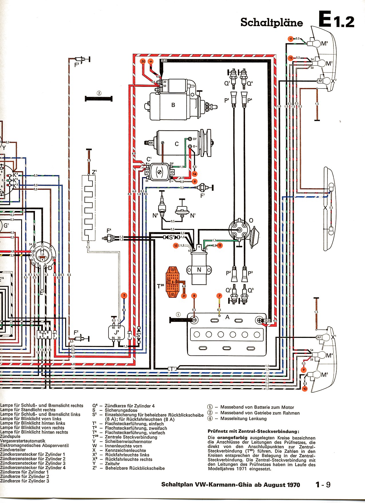Electrics Headlamp Main Beam Switch Stalk Help 71 Ghia - VW Forum - VZi